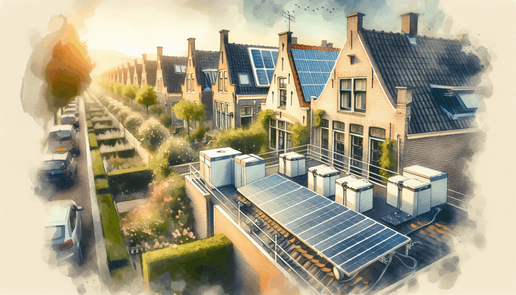 zonnepanelen met thuisbatterij delft