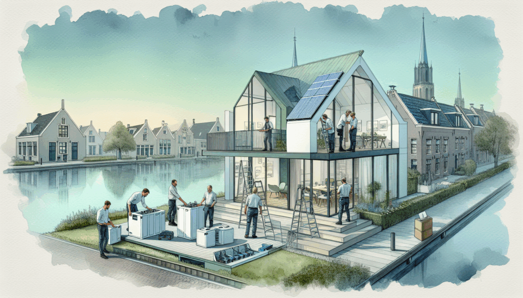 thuisbatterij laten plaatsen delft