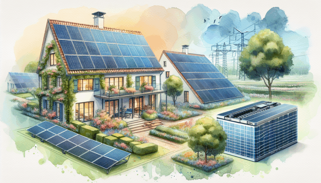 zonnepanelen met thuisbatterij wassenaar