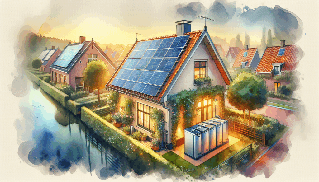 zonnepanelen met thuisbatterij maassluis
